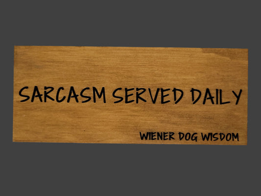 SARCASM SERVED DAILY